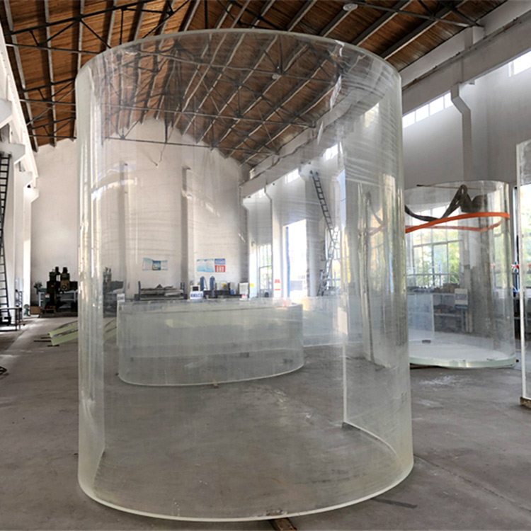 curved lucite acrylic plexi glass plate for ocean aquarium