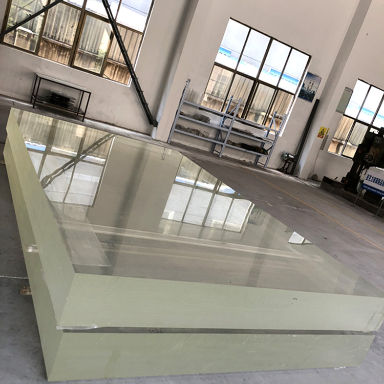 Transparent clear acrylic sheet cast thick plastic wall panel
