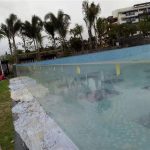 custom cut outdoor acrylic swimming pool panels