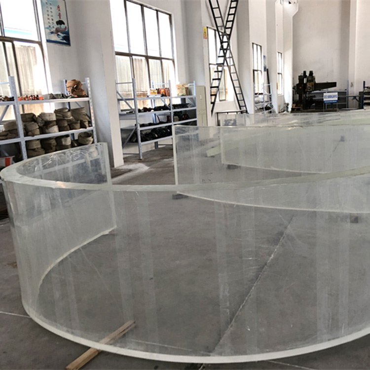 mirror acrylic curved plastic sheet for fish tank aquariums