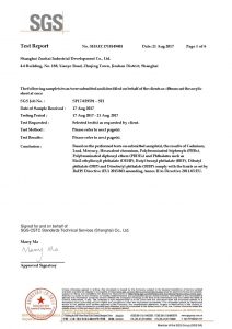 ROHS Test Certificate EN